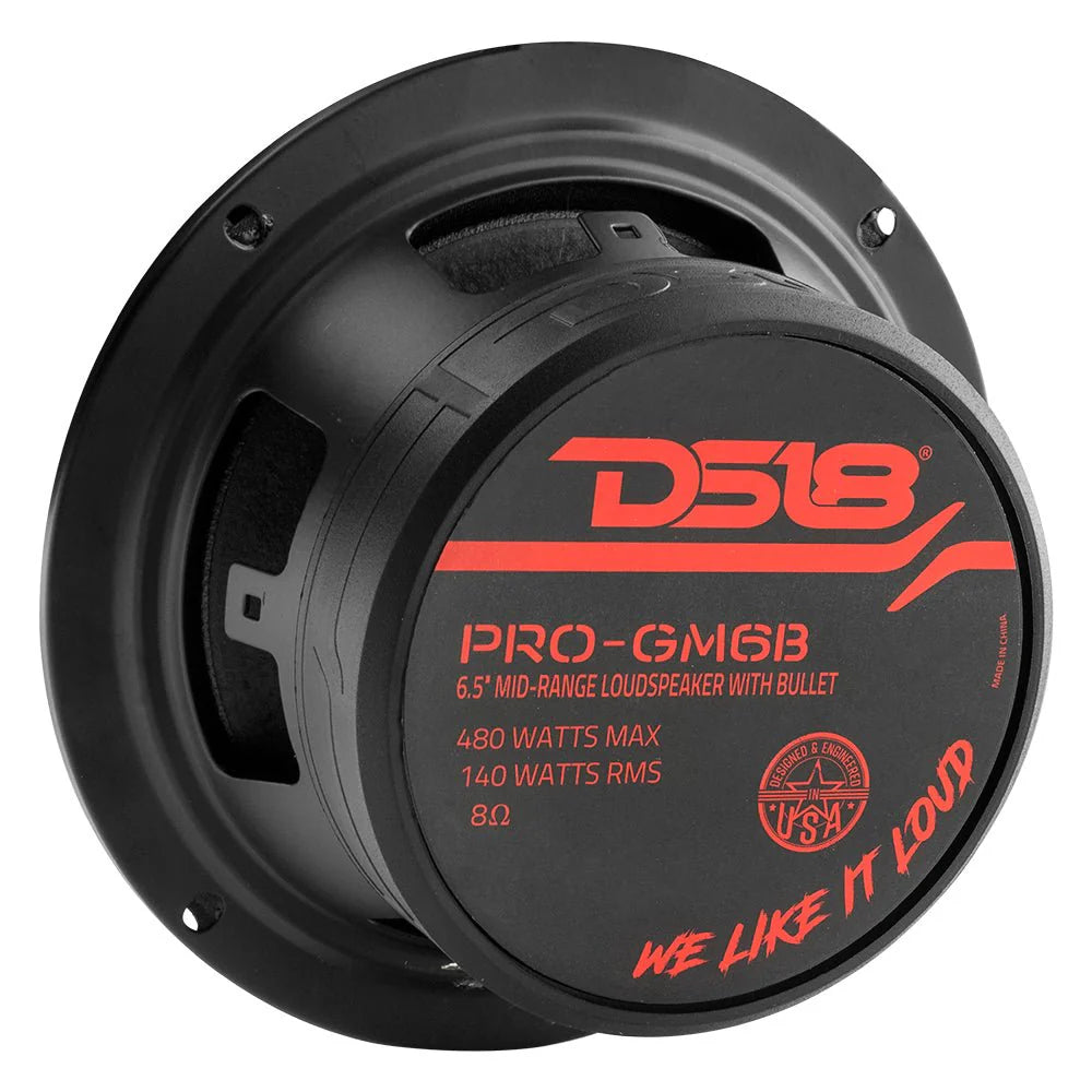 6.5" Mid-Range Loudspeaker with Bullet 480 Watts 8-Ohm (1pc)