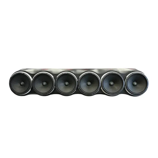 Deaf Bonce Apocalypse Roof Rack Combo (6) Sylvesters AP-M61SE Gorilla Knobz LED RGB Slim Kit